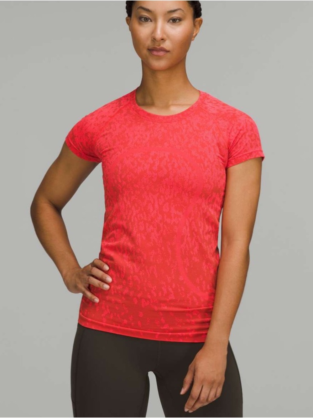 Lululemon Swiftly Tech Short Sleeve Shirt 2.0
Covered Camo Red Rock / Flare